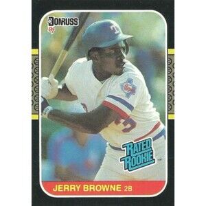 1987 Donruss Baseball Card - #41 Jerry Browne